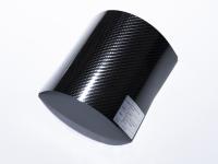 Полиуретановая пленка Crystal Carbon Fiber Black (черный карбон), глянцевая, UC9490