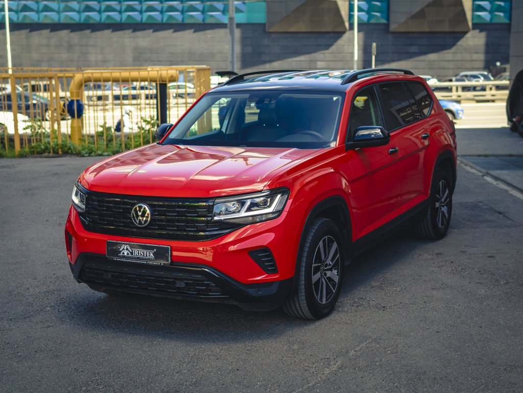 UC1010, PPF Colors Ace red — Volkswagen Teramont