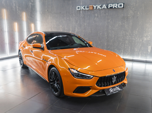 ORD3P, Super Glossy Competition Orange (BMW) — Maserati